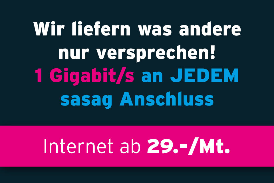 Internet Promotion Visual - Internet ab 29.-