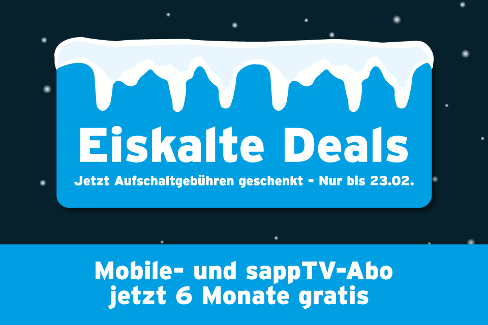 eiskalt Mobile + sapptv