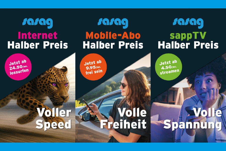 Halber Preis Volle Leistung - Jetzt profitieren