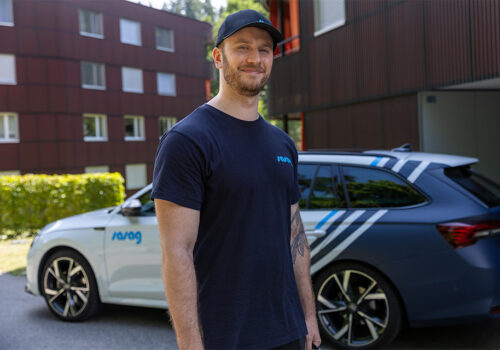 Vor-Ort-Support Techniker Mischa Glaus